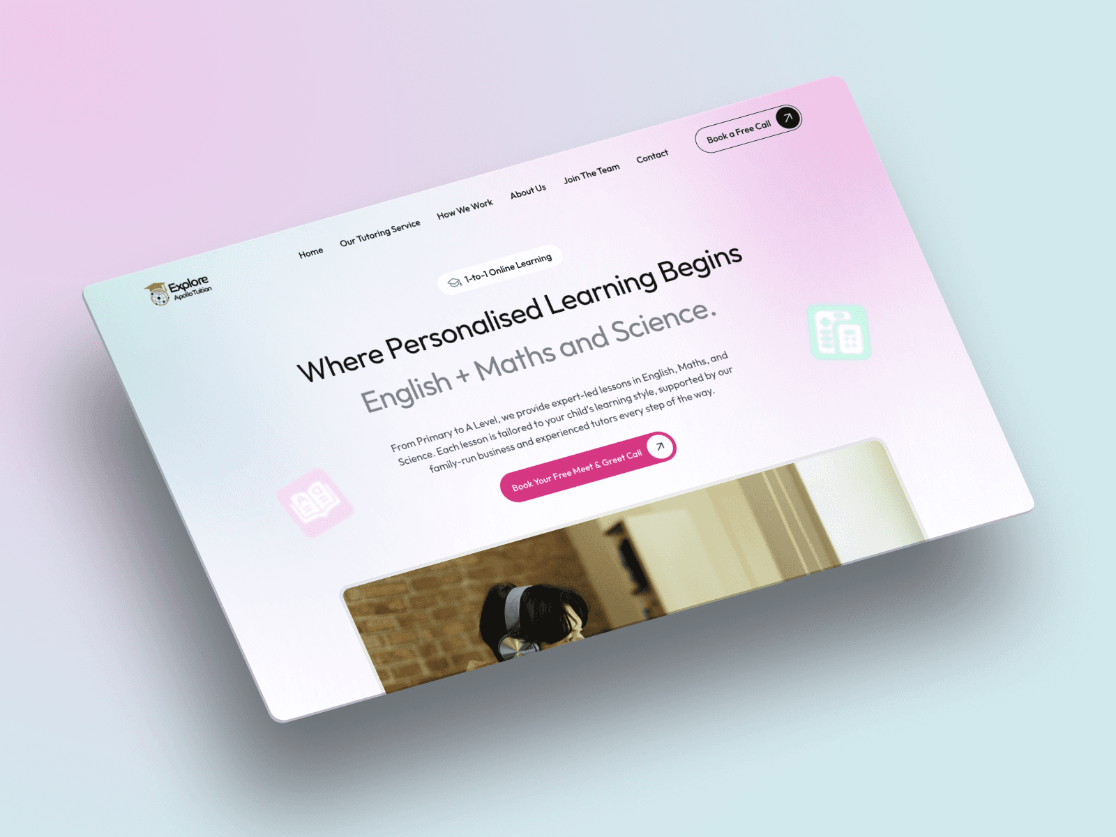 Apollo Tuition — website