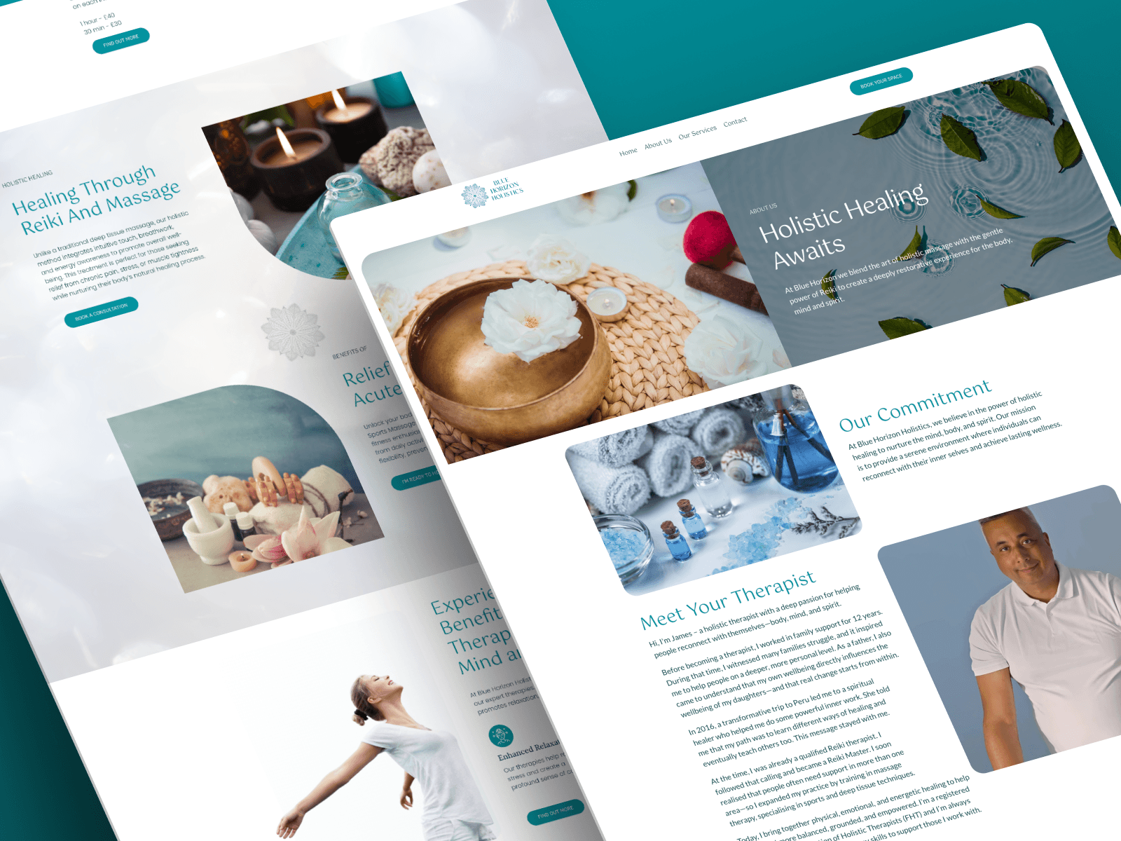 Blue Horizon Holistics — screen 1