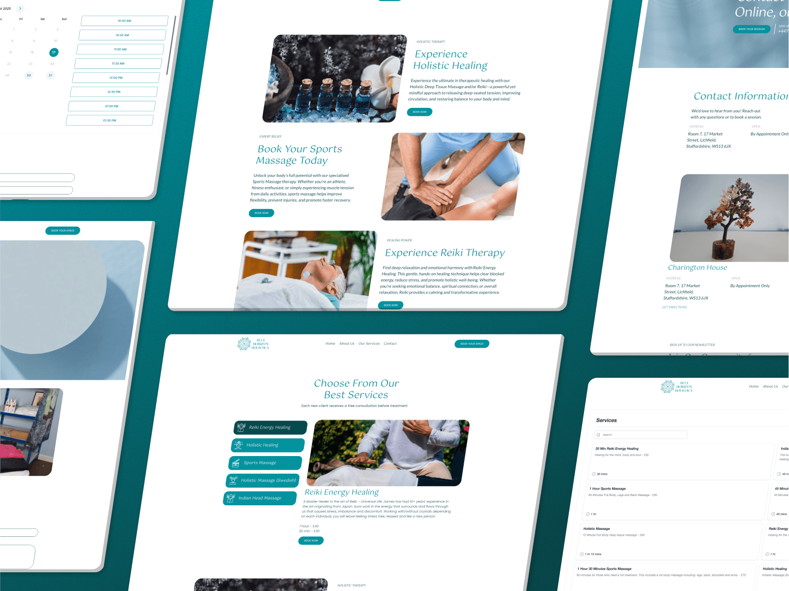 Blue Horizon Holistics — screen 2